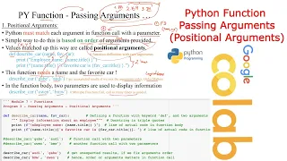 Python Function Positional Arguments