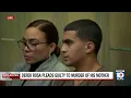 Derek Rosa says I m sorry after pleading guilty to killing mother teen gets 25 years