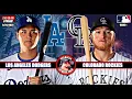 Download Lagu Los Angeles Dodgers vs Colorado Rockies ⚾ MLB Baseball 🟢 LIVE STREAM MLB in 3D.