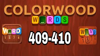 COLORWOOD WORDS Cryptogram level 409 410