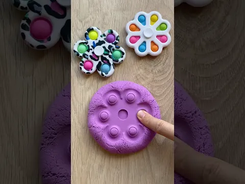 Kinetic Sand Popit fidgets! 🎉🎉🎉 #satisfying #popit #asmr #viral  #shortsfeed