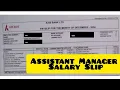 Axis Bank Assistant Manager Salary Slip Axis Bank Assistant manager job Salary Axis Bank Salary