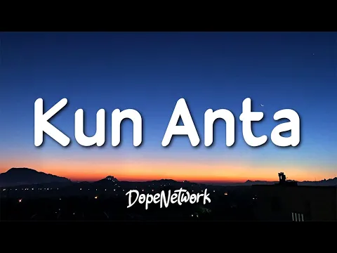Download MP3 Humood - Kun Anta (Lyrics)