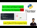 Create your first python GUI application Beginner Python GUI Build