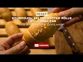 RESEP 100% SOURDOUGH SALTED BUTTER ROLL (SHIO PAN) | Crispy Diluar, Soft and Chewy didalam