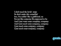 Download Lagu Tinashe Company Lyrics