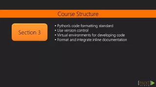 Mastering Python Tutorial The Course Overview packtpub com