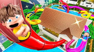 We Built a WATERPARK In Whos Your Daddy