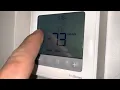 HVAC Why is my thermostat temperature changing for no reason Honeywell T6 Easy solution