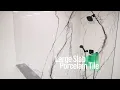 Exclusive Italian Porcelain Slab Showers Only at Rome Bath Remodeling