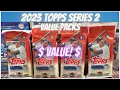 2023 Topps Series 2 Value Packs Good Value and 36 Cards Per Pack