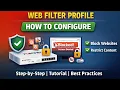 FortiGate Web Filter Configuration How to Configure Web Filtering in FortiOS