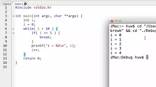 040 break Welcome to the course C programming