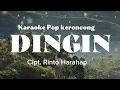 Download Lagu DINGIN - Rinto Harahap  | Karaoke Pop Keroncong