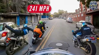SHOCKING High Speed Police Motorcycle Chases Caught On Dashcam So Crazy You Ll Swear It S Fake 