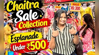 Kolkata Esplanade Chaitra Sale 2026 | SummerCollection Under ₹500 | Street Shopping Haul