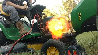 Problem With John Deere D100 Starting Help