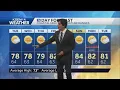 Marine layer affects coastal temperatures and weather conditions