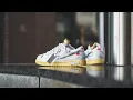 Off White x Nike Dunk Low Lot 1 Review On-Feet