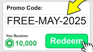 This *SECRET* Promo Code Gives FREE ROBUX? (Roblox May 2025)