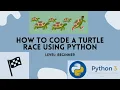 Coding a turtle Race in Python