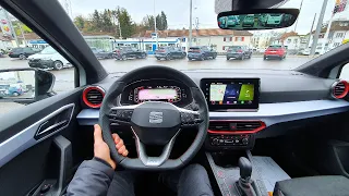 New Seat Ibiza FR 2022 Test Drive POV  New Seat Ibiza FR 2022 Test Drive POV