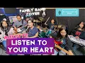 Download Lagu LISTEN TO YOUR HEART - Roxette | Missioned Souls | family band cover
