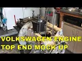 How To Mock Up The Top End Of A Volkswagen Bug Engine AND WHY Bentley s Engine Part 6