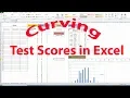 Curving grades in Excel using Average and Standard Deviation