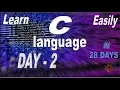 Learn c language from scratch how to install code blocks c language introduction day 2