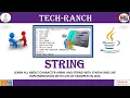 Learn all about Character Array and String implemented in Java Core Java TechRanch