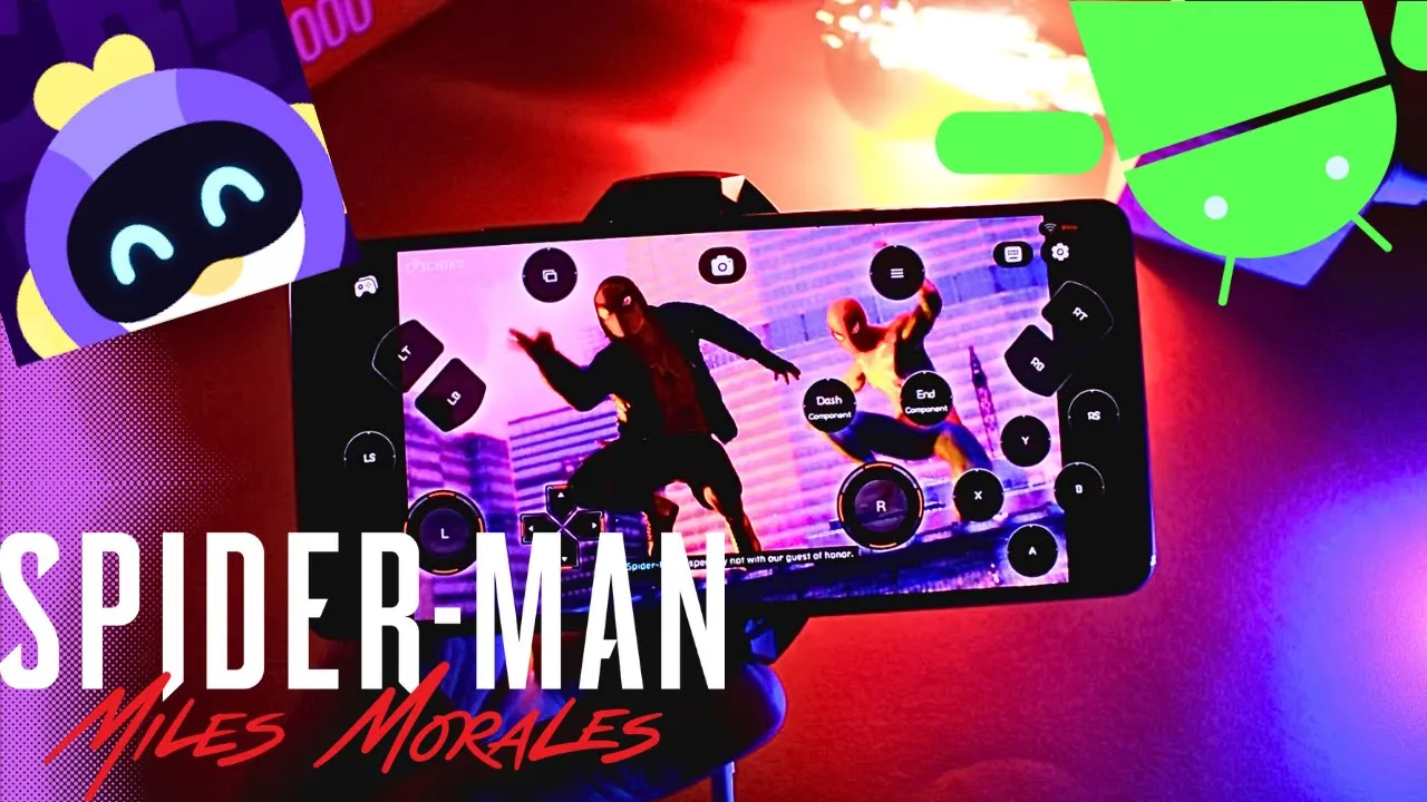 Marvel's Spider-Man: Miles Morales Android Gameplay | Cloud Gaming Android | Chikii APP