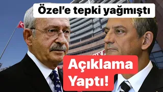 Özgür Özel’den Kılıçdaroğlu resti! İlk kez açıkladı