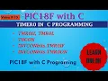 Timer0 in C programming for PIC18F microcontroller