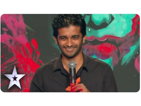 Vilas Nayak Paints Giant Joker Portrait In 25 Minutes Asias Got Talent Episode 5