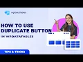 Use Duplicate Button To Edit Data In wpDataTables