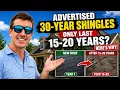 Why Advertised Thirty-Year Shingles Only Last 15-20 Years in Austin TX Roof Lifespan Explained