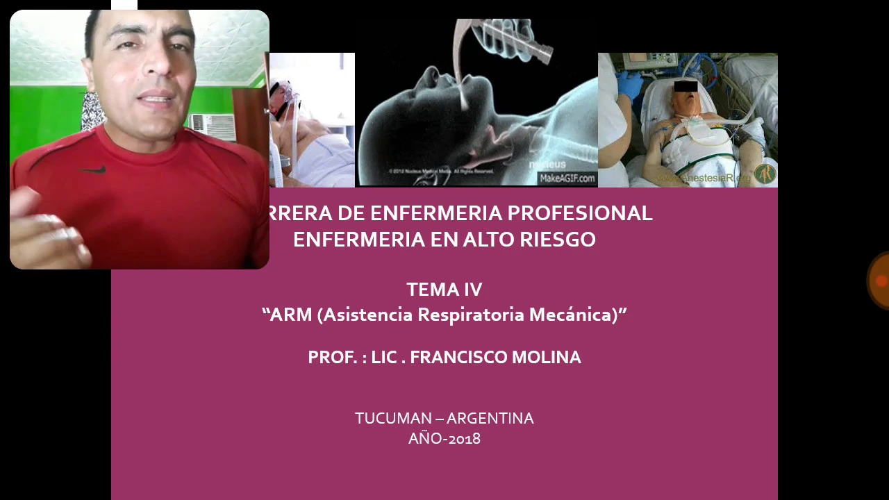 ENFERMERIA EN ALTO RIESGO ASISTENCIA RESPIRATORIA MECANICA