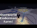Finding Enderman in The Overworld Overworld Enderman Farm