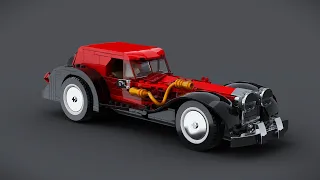 Cruella De Vil's Car - Satisfying Stopmotion build #43277