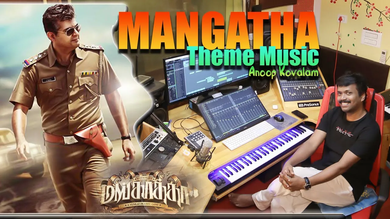 Mankatha Theme | Anoop Kovalam | Thala Ajith | Yuvan Shankar Raja | Tamil Mass BGM