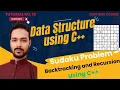 Tutorial 19 Sudoku problem using Backtracking and Recursion in Data Structure