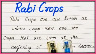 Download Definition of rabi crops in english MP3