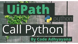 Call Python Function from UiPath