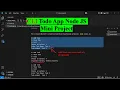 Node js Project Build a CLI Todo App Using Node js