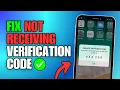 FIX Not Receiving Verification Code Text Messages iPhone