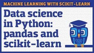 Data science in Python pandas seaborn scikit-learn