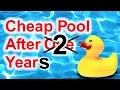 Cheap Pool 2 Years Later - Walmart Swimming Pools Review Summer Waves Elite Above Ground Frame Pool