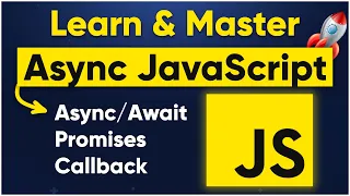 Asynchronous JavaScript in Easiest Way Async await Promises Callback