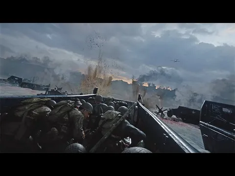 Download MP3 D - Day WWII | Call Of Duty (2017) | No HUD | RTX 3080 | 4K 60 FPS Ultra